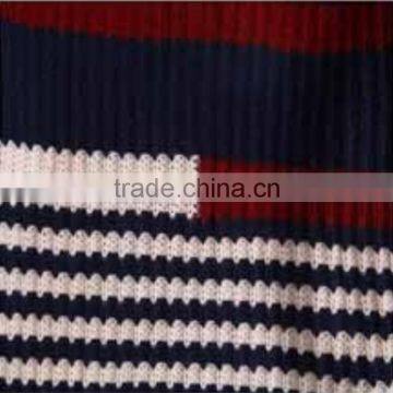 Hot Sale Pullover Sweater Knit Cotton Fabric With Stripe for Boys photo-2