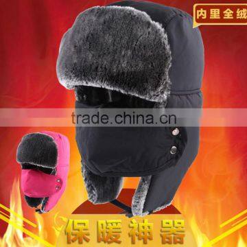 Autumn and winter northeast Lei Feng hat outdoor ski cap thickening thickening mask