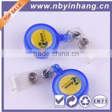 Round Shaped Retractable Badge Holder XSBH0112E photo-2