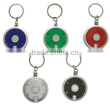 promotion plastic LED keychain light