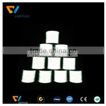 Glow in the Dark 100% Polyester Reflective Sewing Thread Film Yarn for Knitting photo-4