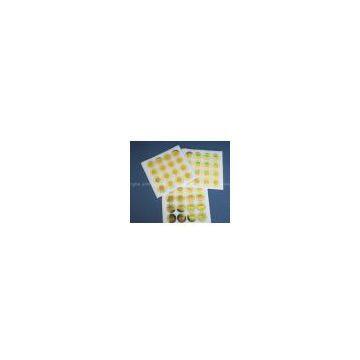 round shape laser printing paper sticker