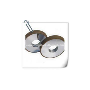 Resin diamond grinding wheels for thermal spraying material