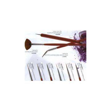 Eeesa Professional Metal Handle Nylon Hair Beauty Nail Art Tool Pure Kolinsky Sable Hair Nail Art Brush Painting