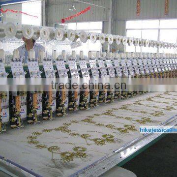 fushun 438 38heads cording coiling taping beads and flat computerized embroidery machine