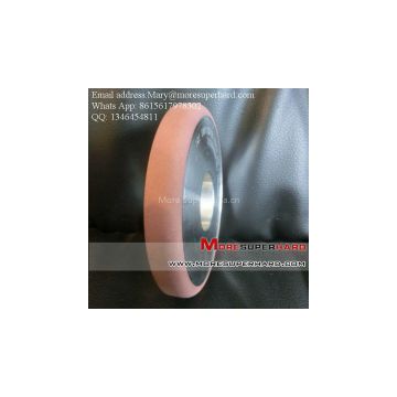 Diamond edge polishing and rounding wheel