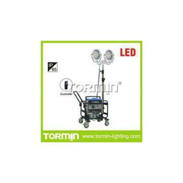 High Lumen Output Portable LED Light Tower