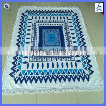 square towel/square towel with tassel /print square towel