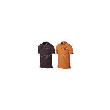 Official Football Gift Mens Crest Polo Shirt Polyester Navy Blue Roma