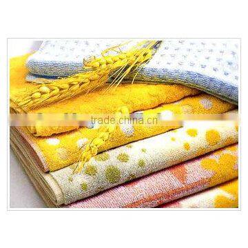 100%cotton jacquard towel