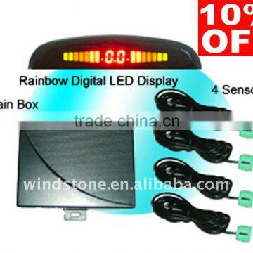 Rainbow LED Display Wireless Parking Sensor Perfection