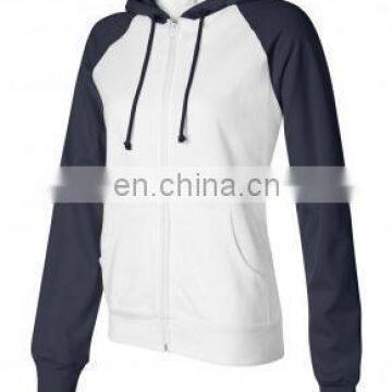 80%COTTON , 20 % POLY Fleece Full Zip Hoodie