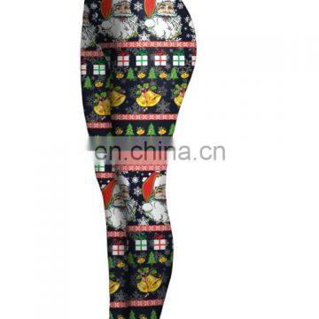 2017 Christmas Fashion Space Dye Ombre Leggings Girls Underwear Fitness Gym Yoga Seamless For Women photo-2