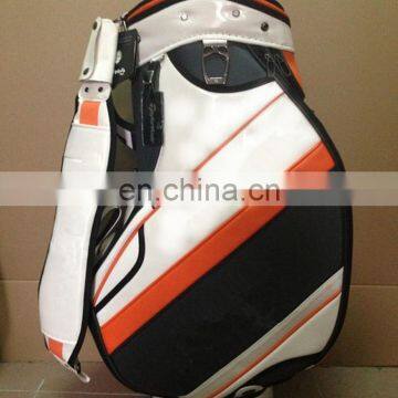 custom staff golf bag with embroidery logo