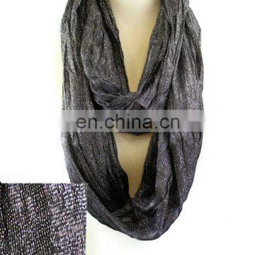 new fashion autumn plain infinity scarf wholesale