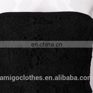 2017 Long Sleeve Lace Bandage Mini Dress Off-shoulder Dress photo-6