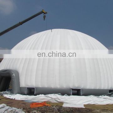 Large round inflatable tent inflatable tennis court covering inflatable round tent