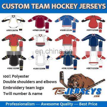 CUSTOM team hockey jersey/ custom hockey jerseys/blank hockey jerseys/practice hockey jerseys