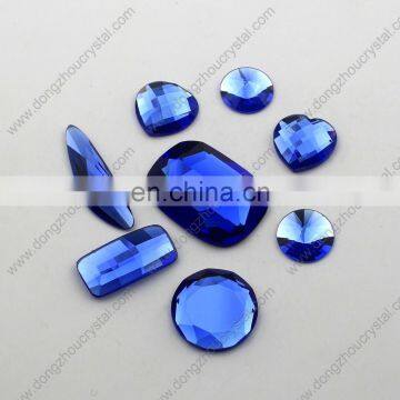 DZ-1011 Wholesale Loose Crystal Garment Beads Mirror Glass Stone for Clothing Decoration