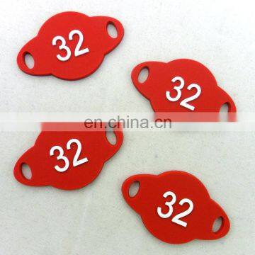 Custom Shoelace Tag Embossed Soft Pvc Rubber Shoe Lace Charms photo-5