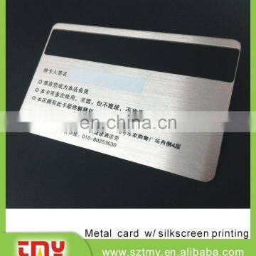 Pearlized Color Metal Stainless Steel Magnetic Stripe Card photo-4