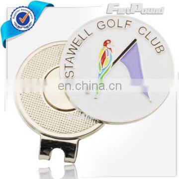 Golf Magnetic Cap Clip with Ball Marker