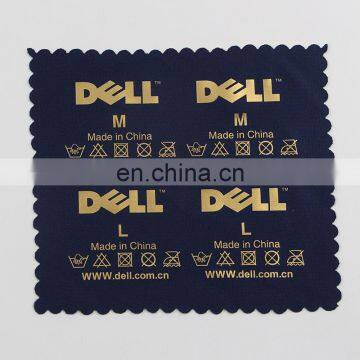 wholesale custom clothing labels for garment