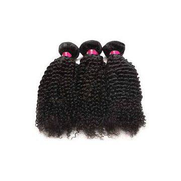 10-32inch Brazilian Tangle Free Brazilian Afro Curl Curly Human Hair For Black Women No Damage