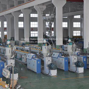 PE Water Supply Gas Distribution Pipe Production Line photo-4