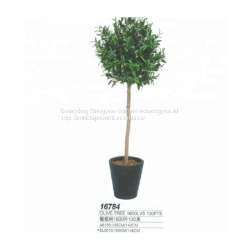 artificial bonsai mini olive tree with natural colour