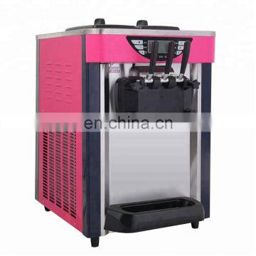 BJ168SD 12-16L/H Countertop Soft Ice Cream Maker Machine for Sale