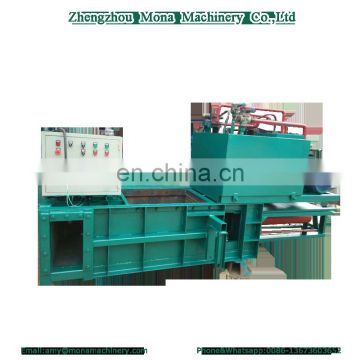 Fully automatic bag turning and PLC control baler machine/Vertical compression Baler / Vertical packing machine