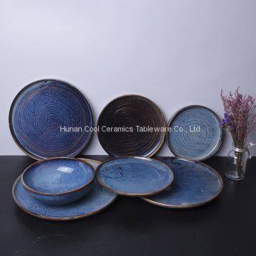 Food-grade customized dinnerware ceramic dinner sets for celebrations