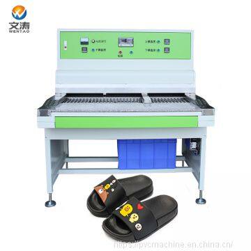 3 stations pvc slipper chappal making machine price