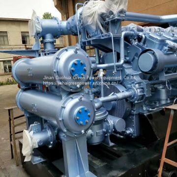 shengli oilfield shengli power machinery shengdong brand 700KW gas generator 700GF1-PT 10W12V190ZL