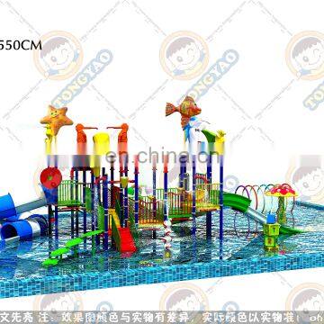 Guangzhou Factory Kids Play Set Swimming Plastic Pool Water Slide