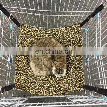 Indoor Canvas Fabric Pet Hanging Cat Hammock Bed for Cage photo-3