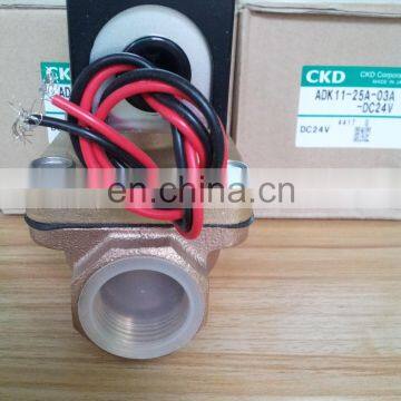 CKD Low Pressure Direct Actuated Solenoid Valve ADK11-25A-03A-DC24V photo-4