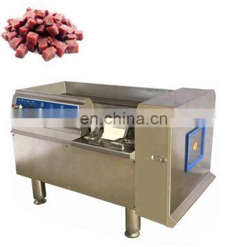 automatic beef cube cutting machine/frozen pork meat dicer machine/chicken cutter for sale