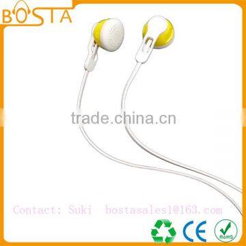 China Supplier Mobile Accessories Stereo Cheap Earphone With Microphone photo-3