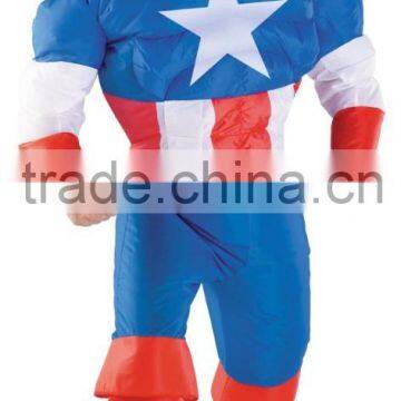 Captain America Suitable body inflatable suit