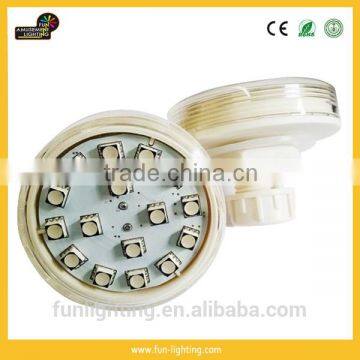 No.1-No.16 E14 5050smd rgb auto running 60mm ac24v pre-programmed IP65 point light led for amusement