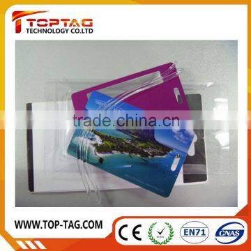 2015 Fashionable Custom Hard PVC Luggage Tag for Travelling Agency/airport photo-3