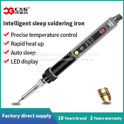 CXG E60S Electric Soldering Irons Adjustable Temperature Internal Heating Type Solder Iron Professional Welding Tools 220V 60W