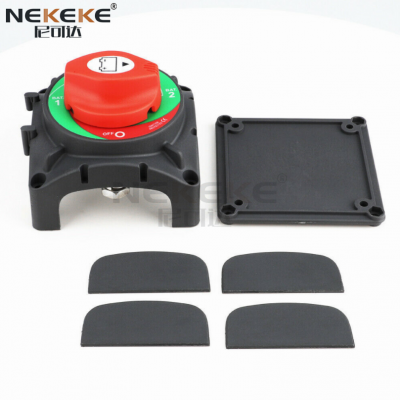 Dual Battery Selector Switch Disconnect for Marine Boat Rv Vehicles 1-2-Both-Off photo-5
