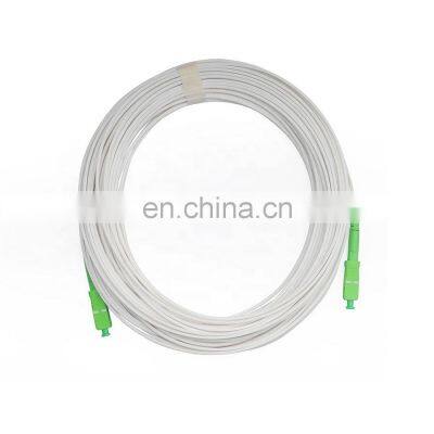 10meters SC APC Single Mode G657A Simplex Indoor FTTH Drop kabel serat patch drop fiber patch cord