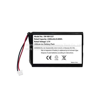 Replacement portable battery for Ingenico B40160100 BRR-L BD1227 barcode printer Battery