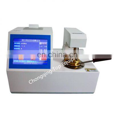 Auto  Testing Flash Point Instrument/ Close Cup Fire Point