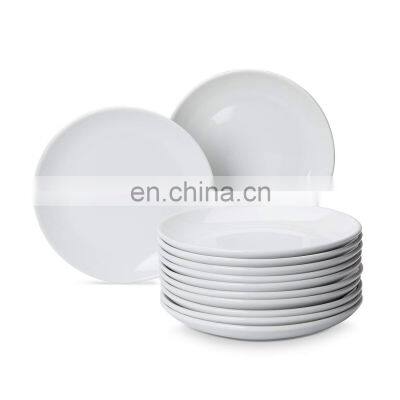 china custom white kitchen small serving restaurant porcelain ceramic dinner dish plate