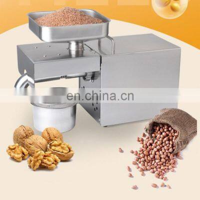 Automatic Household Stainless Steel Mini Oil Press Machine Export Small Family Hot and Cold Pressed Oil Machine Prices photo-5